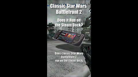 Star Wars BattleFront 2 on the Steam Deck
