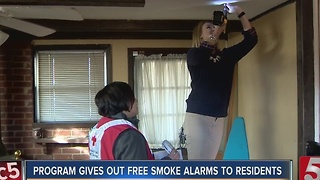 Program Gives Out Free Fire Alarms