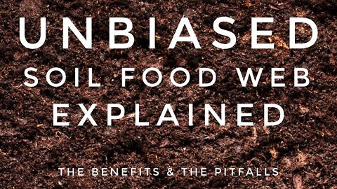 SOIL FOOD WEB EXPLAINED BY A SOIL SCIENTIST. THE BENEFITS OF THE SOIL FOOD WEB CONCEPT. 🌱👩‍🔬