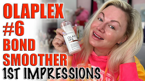 Olaplex #6 Bond Smoother 1st Impressions | Code Jessica10 saves you Money at All Approved Vendors