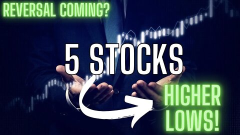 5 Stocks Making Higher Lows - Sens Nio Amd Astr Bngo Stock