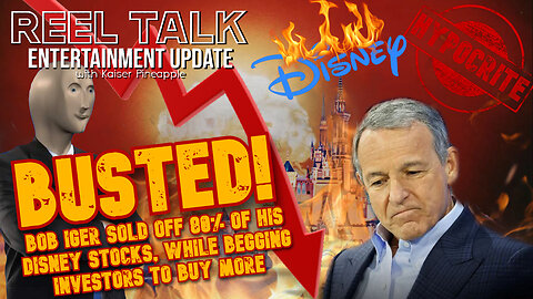 BUSTED! | Bob Iger Caught SELLING 80% of His STOCKS While Begging Investors to Buy More!