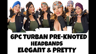 These Turban Head-Caps make your face look so amazing