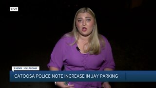 Catoosa police see increase in jay parking