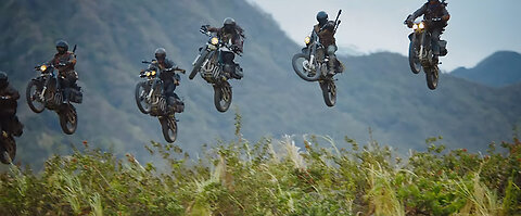 Chased by Motorbikes Jumanji Welcome to the Jungle