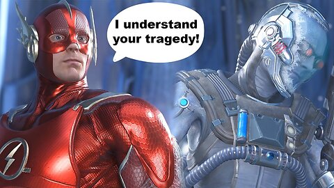 The flash Wants to Fix All Villains