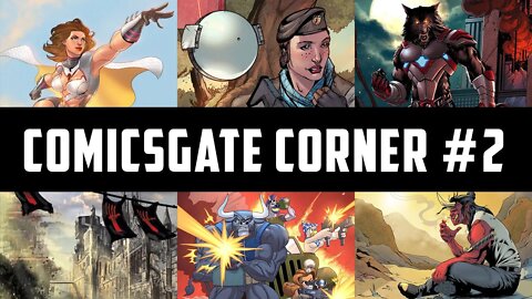 Comicsgate Corner #2 – Peregrine | BattleBrickRd | SovereignWolf | Skits | SlaughterSquad | OkuriInu