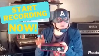 Start Recording Music Now - Cheap! Start A Budget Recording Studio Today