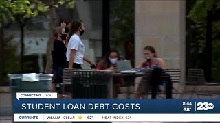 A look at student loan debt costs