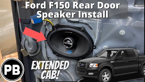 2004 - 2008 Ford F-150 / Mark LT Rear Speaker Install