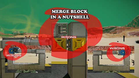Merge Block | in a nutshell | Space Engineers