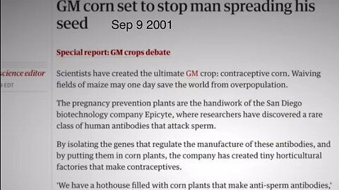 Genocide By GMO Crops