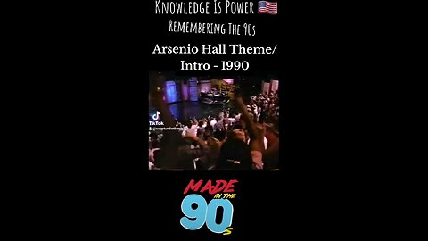 Arsenio Hall Theme/Intro - 1990