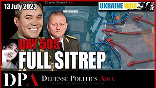 RUSSIA SHOWING HOW ITS DONE - Marfopil, Novoselivske, Torske moves [ Ukraine SITREP ] Day 505 (13/7)