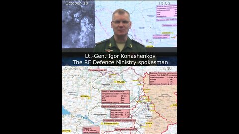 18.10.22 ⚡️ Russian Defence Ministry report on the progress of the DENAZIFICATION of Ukraine