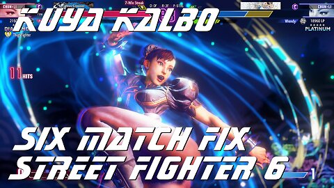 Kuya Kalbo Six Match Fix Street FIghter 6: 05-20-2024