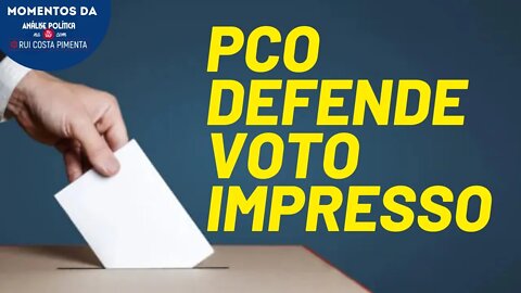 Qual a posição do PCO sobre o voto impresso? | Momentos da Análise Política na TV 247