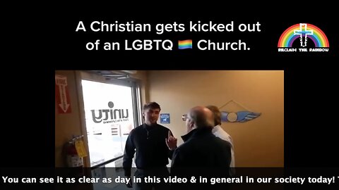Christian Gets Kicked Out of an 'LGBT Church'