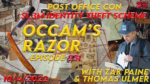 Biden’s Post Office - Spies, Election & Identity Theft - on Occam’s Razor Ep. 231