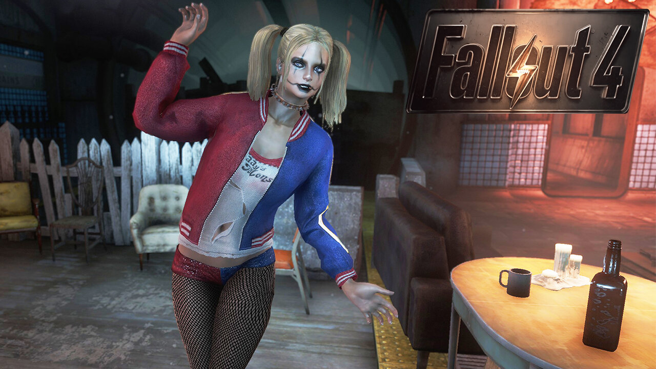 Fallout 4 Quest Mod: Depravity - Harley Quinn - Part 2 - HD