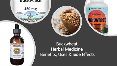 Buckwheat Herbal Medicine Benefits, Uses & Side Effects