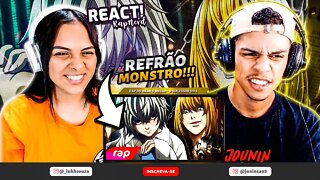 Rap do Near e Mello (Death Note) - O SUCESSOR DO L | NERD HITS | [React RapNerd]🔥