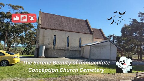 The Serene Beauty of Immaculate Conception Church Cemetery