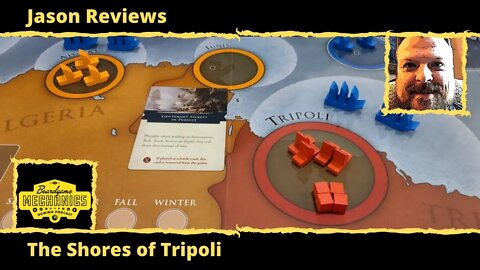 Jason's Board Game Diagnostics of The Shores of Tripoli