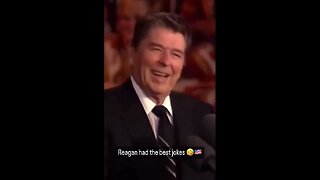 President Ronald Reagan had the best jokes