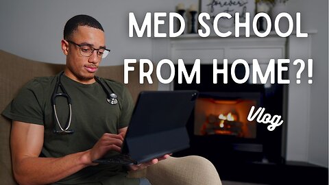 Day In The Life Of A Medical Student FROM HOME