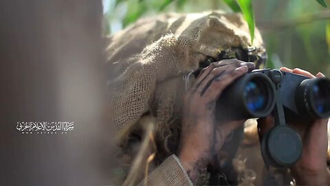 Palestinian sniper in Gaza