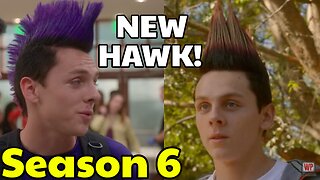 Hawk's New & Epic Mohawk In Cobra Kai Season 6
