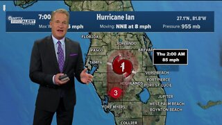 Tracking Hurricane Ian Wednesday, Sept. 28, 7 p.m.