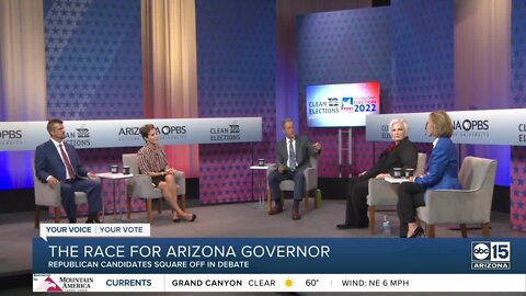 Republicans face off in governor's forum