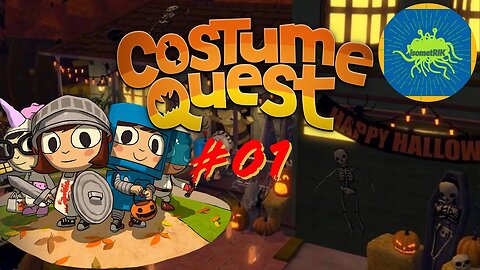 Costume Quest #01 - TRICK OR TREAT! #costumequest