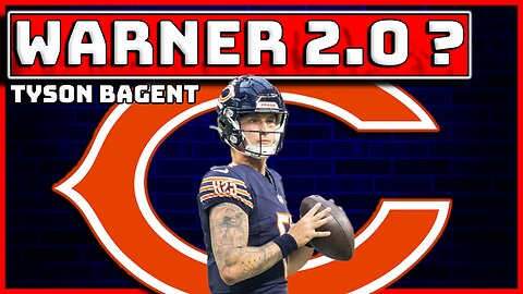Tyson Bagent WILL be QB2 for the Chicago Bears - Bears pickup a UDFA gem, next Kurt Warner ?