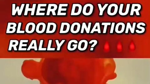 Where Do Blood Donations Go? | The Elite Collect Your Blood, Use it for Rituals & Torture