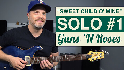 How to Play "Sweet Child O' Mine" - Solo #1 - Guns 'N Roses Guitar Lesson