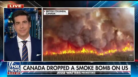 Jesse Watters Demands Trudeau Apologize For Hazardous Smoke