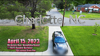 Drone Video - Charlotte, NC (Dickens Ave. Neighborhood) ©2023