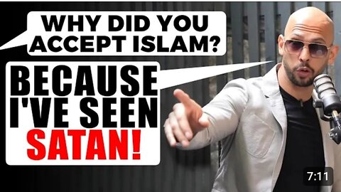 REAL REASON WHY ANDREW TATE ACCEPTED ISLAM