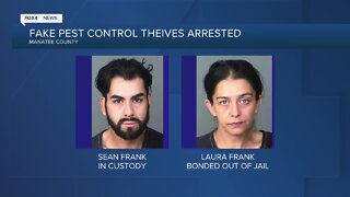Police arrest pair posed as phony workers tied to property theft