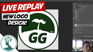 LIVE REPLAY Designing The NEW Channel Logo - Highlights