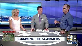 Scamming the scammer? Here's how to confront them