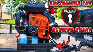 EQUIPMENT DEFENDER BLOWER RACK | INSTALLATION