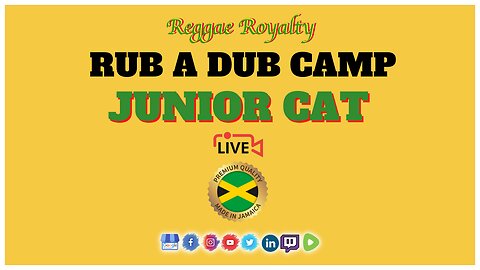 Official Reggae Exclusive at Rub A Dub Camp: Junior Cat Live In Jamaica Live Music Performance 🇯🇲