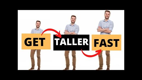 This is how to get taller with stretches 2022 at ANY AGE