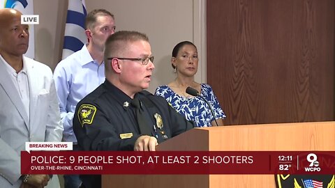 Watch: Cincinnati police give update on mass shooting in OTR
