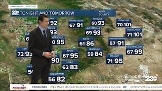 23ABC Evening weather update August 31, 2021