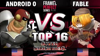 FPS3 Online - Android 0 (C. Falcon) vs Fable (Sheik) - Melee Top 16